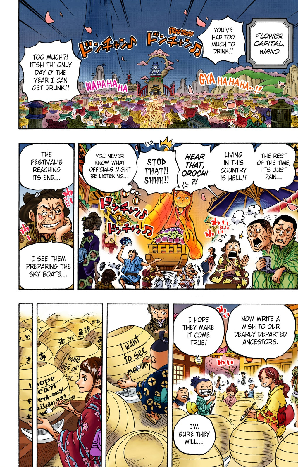 One Piece Digital Colored Chapter 1037 image 02